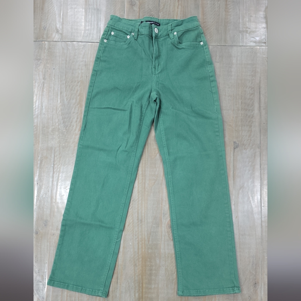 Bluenotes Women's Forest Green Denim Pants #A0026